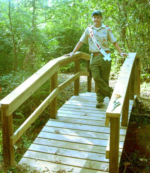 Description: Bridge with Michael 7-18-06